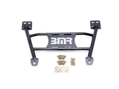 BMR 05-14 S197 Mustang Radiator Support Chassis Brace - Black - CB004H
