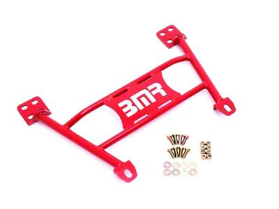 BMR 05-14 S197 Mustang Radiator Support Chassis Brace - Red - CB004R