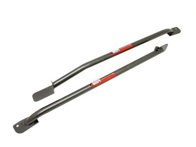 BMR 93-02 F-Body Non-Convertible Weld-On Tubular Subframe Connectors - Black - SFC004H