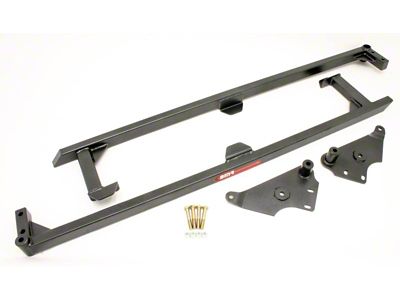 BMR 04-06 GTO Weld-On Boxed Subframe Connectors - Black Hammertone - SFC007H