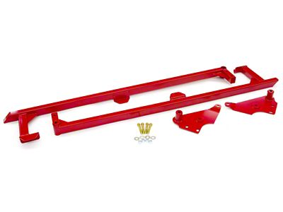 BMR 04-06 GTO Weld-On Boxed Subframe Connectors - Red - SFC007R