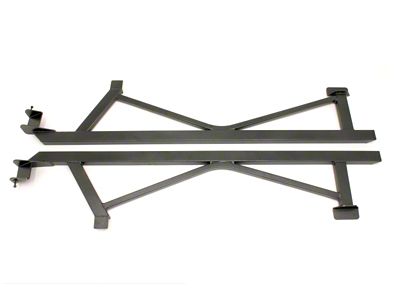 BMR 05-14 S197 Mustang Weld-On Boxed Subframe Connectors - Black - SFC011H