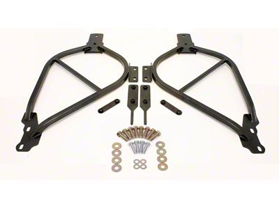 BMR 14-17 Chevy SS Bolt-On Subframe Connectors - Black Hammertone - SFC013H