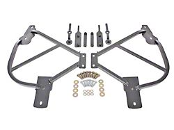 BMR 10-15 5th Gen Camaro Bolt-On Subframe Connectors - Black - SFC015H