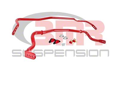 BMR 15-17 S550 Mustang Front & Rear Sway Bar Kit - SB043R