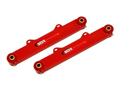 BMR 10-15 5th Gen Camaro Rear Non-Adj. Toe Rods Polyurethane - TR002R