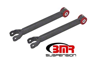 BMR 08-17 Challenger Non-Adj. Lower Trailing Arms Polyurethane - Black - LTA110H