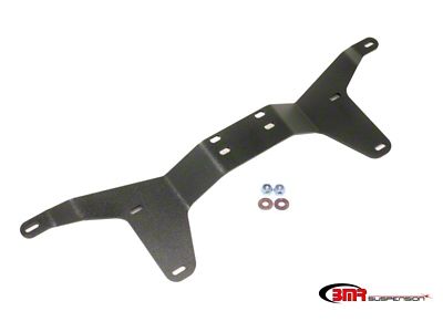 BMR 05-14 S197 Mustang Rear Driveshaft Tunnel Brace - Black - DTB002H