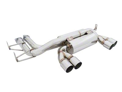 Megan Racing E46 M3 2001-2006 - Supremo axle back Polished Tips - MR-ABE-BE46M30E