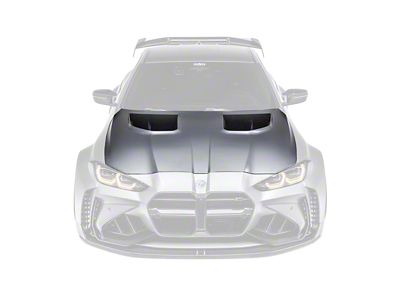 Adro G8X M3 M4 Carbon Fiber Vented Hood - A14A11-2401