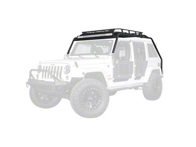 Body Armor 4x4 07-18 Jeep Wrangler JK Windshield Light Bar - JK-6126