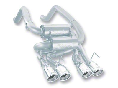 Borla 05-08 Corvette Convertible/Coupe 6.0L/6.2L 8cyl SS S-Type Exhaust REAR - 11744