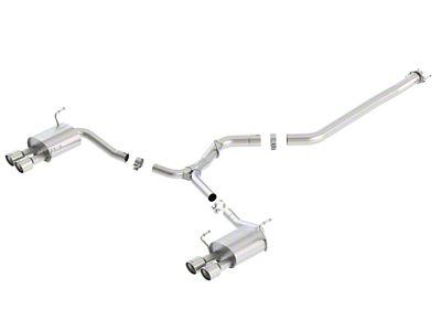 Borla 11-14 Subaru Impreza WRX/STI Sedan 4dr ATAK SS Catback - 140418