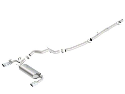 Borla 16-17 Ford Focus RS 2.3L MT Round Angle-Cut Tips - 140730