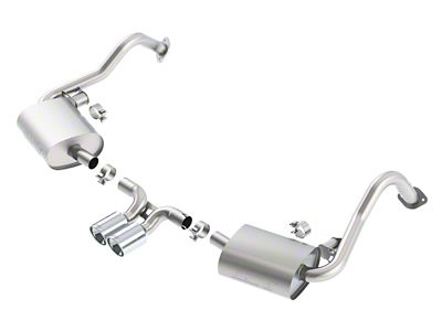 Borla 14-15 Porsche Cayman/Boxster 981 RWD 2Dr Dual Center Rear - 140534