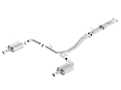 Borla 12-15 Ford Explorer 3.5L EcoBoost Dual Split Rear Ext - 140656
