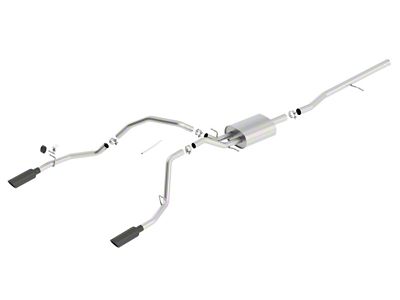 Borla 14 Silv/Sierra 1500 C/B Touring Exh/2.75in in muff 2.25inout - 140535BC