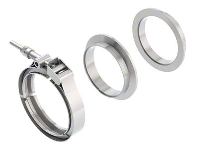 Borla Universal 3in Stainless Steel 3pc V-Band Clamp w/ Male - 18009