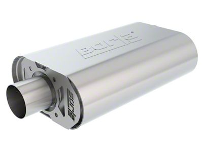 Borla CrateMuffler SBC 283/327/350 2.25in Offset/Center 14in x 4.35in x - 400849
