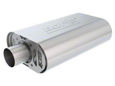 Borla CrateMuffler BBC 396/402/427 ATAK 2.5 inch ID Offset/Center 14in - 400852