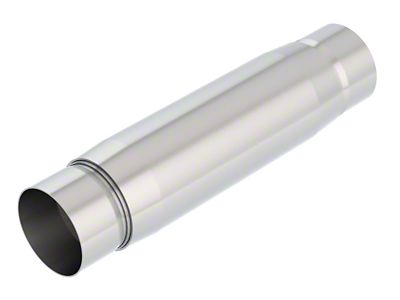 Borla CrateMuffler Resonator Option 3in Center/Center 3.5in Round x 10in - 400939