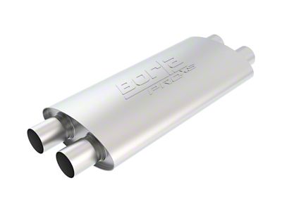 Borla 2.25in Dual In/Out 19in x 9.5in x 4in Turbo - 400287