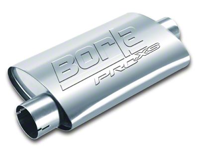 Borla Universal 2-1/4; 2-1/4 14x7-7/8 x 4-1/4 w/ Notch PRO-XS - 400479