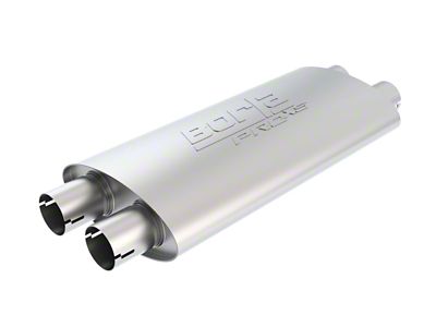 Borla Pro-XS 2.25in Tubing 19in x 4in x 9.5in Oval - 400492