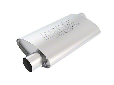 Borla Universal Pro-XS Muffler - Offset/Offset Oval 2.5in - 40352