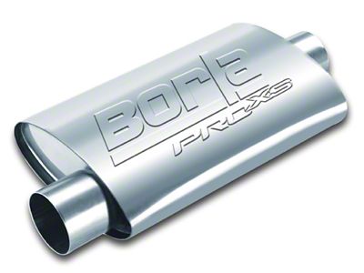 Borla 2.5in Inlet/Outlet Center/Offset Oval ProXS Muffler - 40659