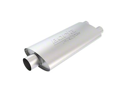 Borla 3in Inlet/Dual 2.25in Outlet Center/Dual Oval ProXS Muffler - 40670