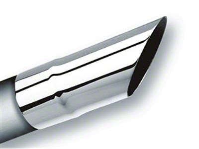 Borla Universal Polished Tip Single Round Angle-Cut inlet 2 1/2in. - 20107