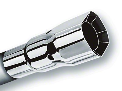 Borla Universal Polished Tip Single Square Intercooled inlet 2 1/4in. - 20112