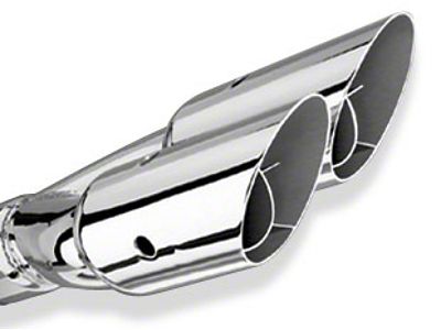 Borla Universal Polished Tip Dual Round Angle-Cut Intercooled inlet 2 - 20213
