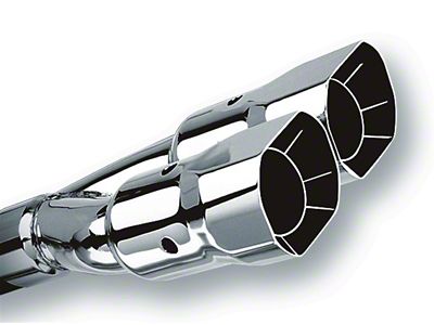 Borla Universal Polished Tip Dual Square Angle-Cut Intercooled inlet 2 - 20233