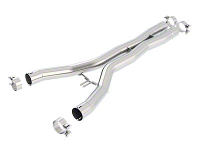 Borla 2014 Chevy Corvette Stingray X-Pipes Smog Legal Cut and - 60548