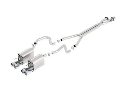 Borla 09-11 Chevrolet Corvette 6.2L V8 Aggressive ATAK Catback Exhaust - 140414