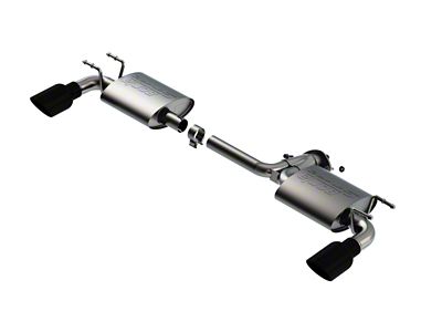 Borla 19-21 Mazda 3 Hatchback 2.0/2.5L NA S-Type Axle-back Black - 11970BC