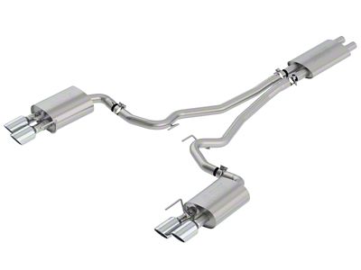 Borla 2018-2022 Ford Mustang GT Cat-Back Exhaust System Touring- Rolled - 1014045