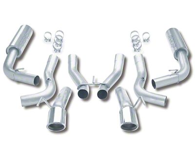 Borla 96-02 Viper GTS/R/T-10 Coupe/Convertible 2dr w/ 2.5in Inlets SS - 14663