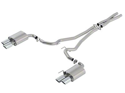 Borla S-Type Cat Back 18-20 Ford Mustang GT Convertible 2.5in - 140807