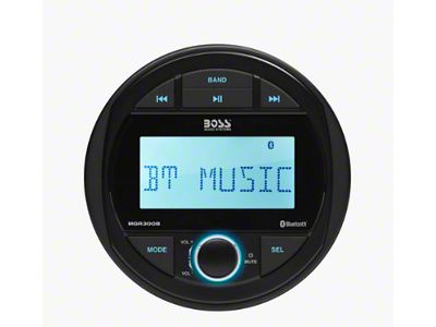 Boss Audio Marine Boat Stereo Sound System Head Unit - MGR300B