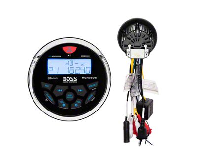 Boss Audio Marine Gauge Receiver / Bluetooth / No - MGR350B