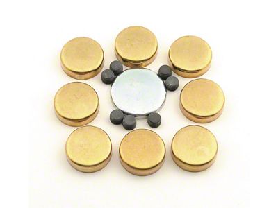 Mr. Gasket Brass Freeze Plug Kit; For Positive Seal Use Teflon Tape Or Pro Pipe Sealant; - 6482