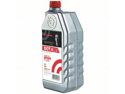 Brembo DOT 4 Low Viscosity Brake Fluid 1000 ML Min - L04210