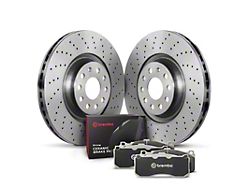 Brembo OE 06-08 Mini Cooper Rear Disc Brake Kit - KTX0160