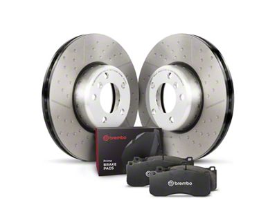 Brembo OE 08-13 BMW 135i Front Disc Brake Kit - KT04486