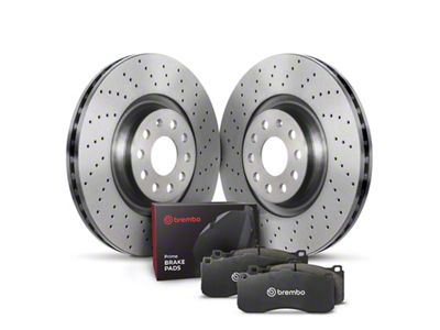 Brembo OE Front Disc Brake Kit - KTX4071