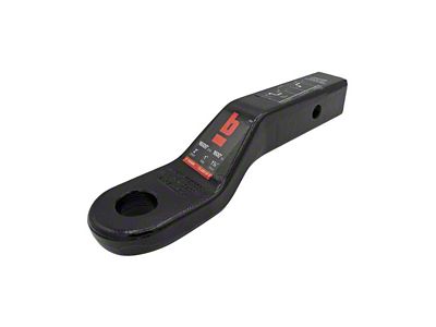 bROK 2-Inch Receiver Forged Hitch Ball Mount; 2-Inch Drop (Universal; Some Adaptation May Be Required)