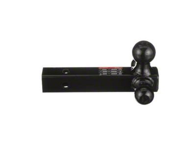 bROK 2-Inch Receiver Tri-Ball Hitch Mount (Universal; Some Adaptation May Be Required)